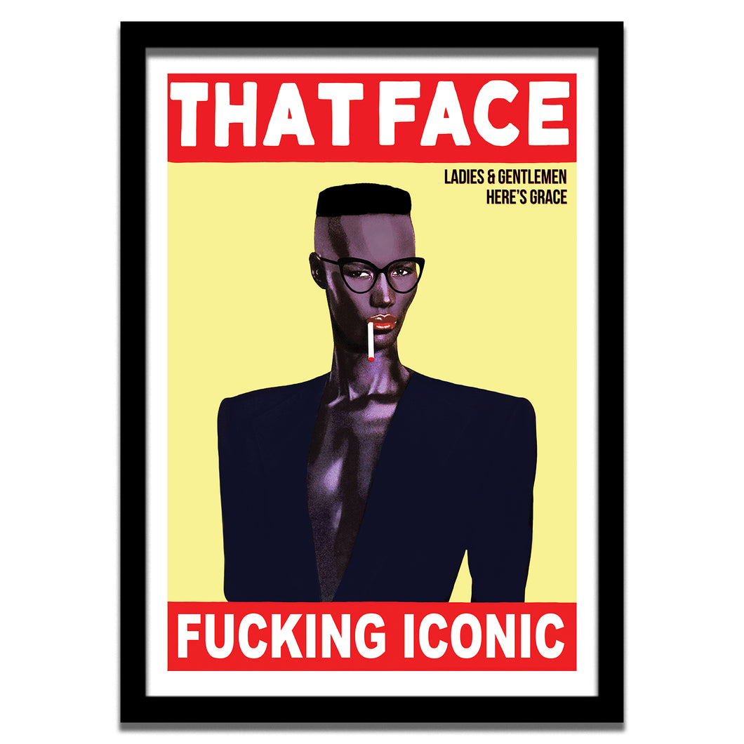 That Iconic Face - GRACE JONES